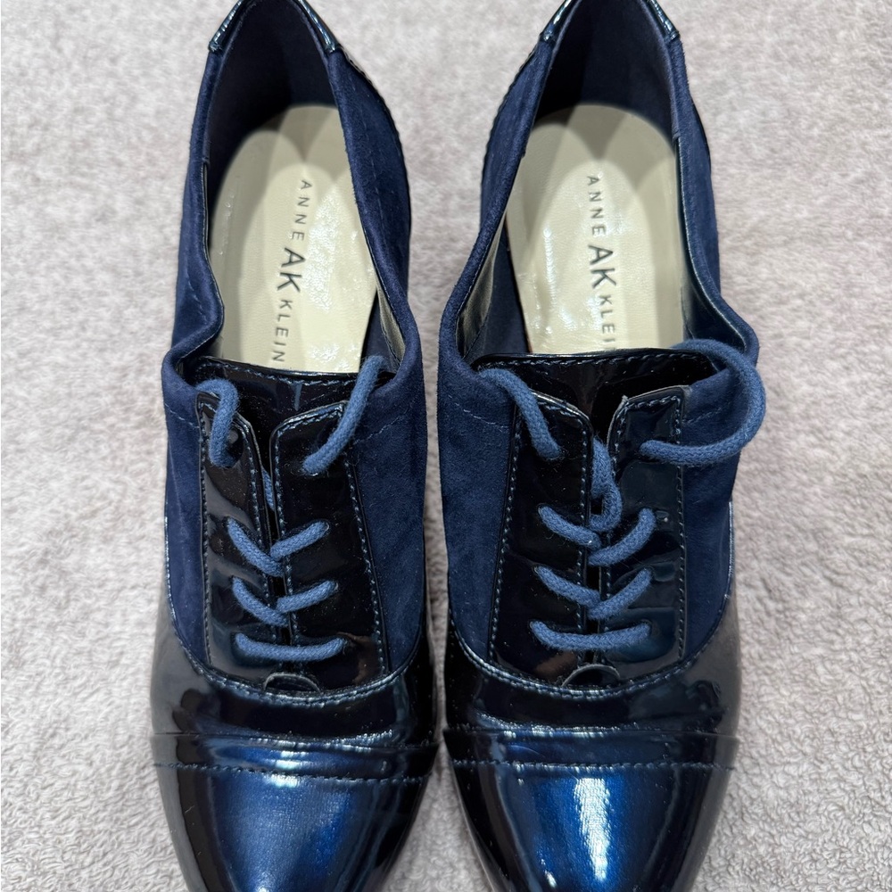 Anne Klein Women's Navy Oxford Shoes